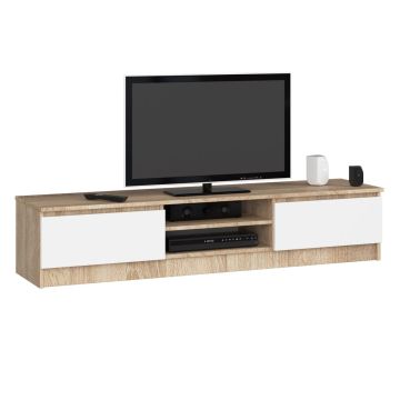 TV-alus RTV K120, tamm/valge