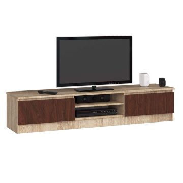 TV-alus RTV K120, tumepruun/tammevärv