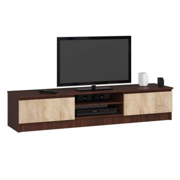 TV-alus RTV K120, tumepruun/tammevärv