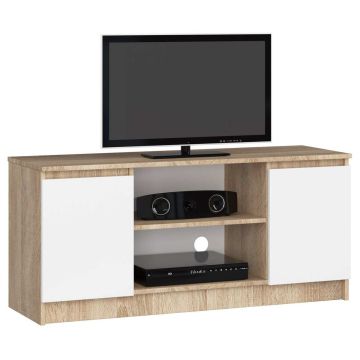 TV-alus RTV K120, tamm/valge