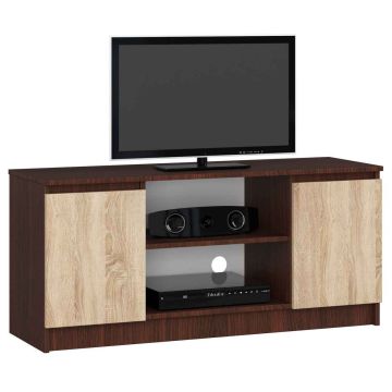 TV-alus RTV K120, tumepruun/tammevärv