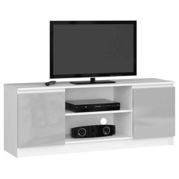TV-alus RTV K120, valge/helehall