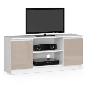 TV-alus RTV K120, valge/kreemikas
