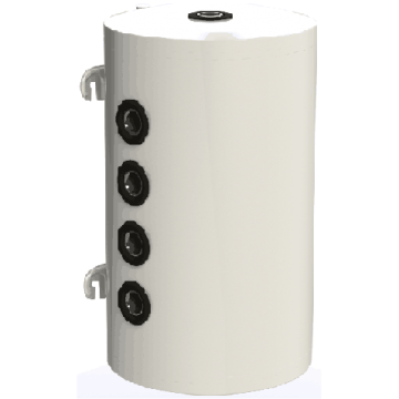 Paak Sunsystem PSM100, 100 l, 500 × 1050 × 500 mm