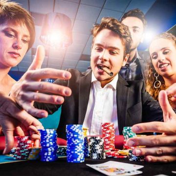 Texas Holdem Poker Set, 300 Chips