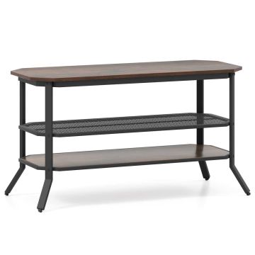 TV stand, 2 open shelves, 100 × 55.5 × 40 cm