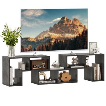 TV stand, 3 parts, 6 compartments