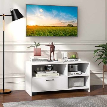 TV stand, 3 compartments, 1 drawer, 104.14 × 52.07 × 52.07 cm