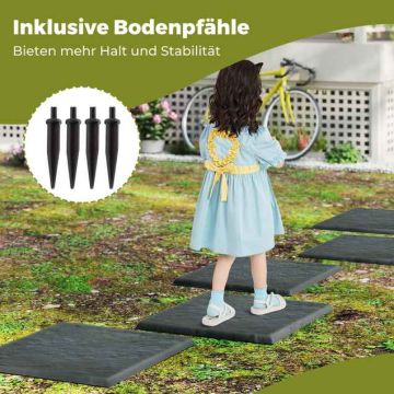 Terrassiplaadid, 16 tk, Hallid, 39,5 × 39,5 × 2 cm