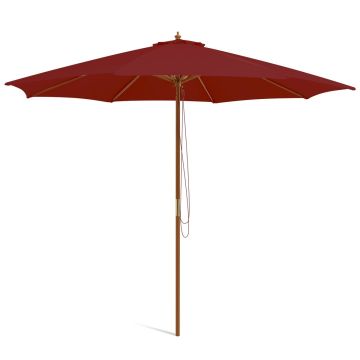 Patio umbrella, 3 height positions, 304.8 × 262.1 × 304.8 cm