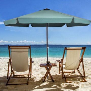 Patio umbrella, 6 iron ribs, Ø 300 × 240 cm
