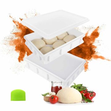 Контейнеры для расстойки теста Relaxdays, 2 шт., по 6 мест, 40 × 7 × 30 см