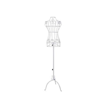 Metallist mannekeen HRA10W, valge