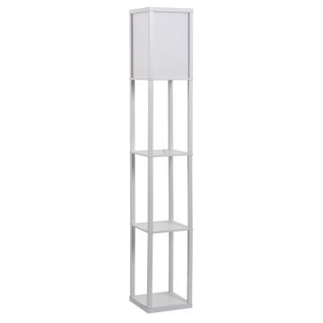 Напольный светильник Aosom 833-623V90WT, 3 полки, 26 × 160 × 26 см