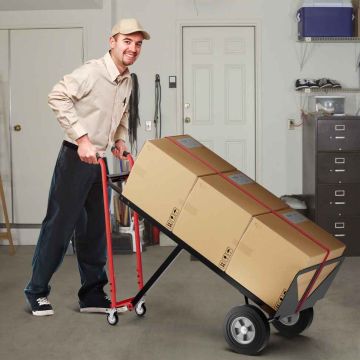 Transformable metal trolley, 3-in-1, 57 × 53 × 131 cm / 147 × 53 × 97 cm / 131 × 53 × 114 cm