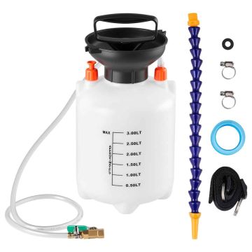 Käigukastivedeliku pump VEVOR YS-091, 3 l, Ø178 × 358 mm