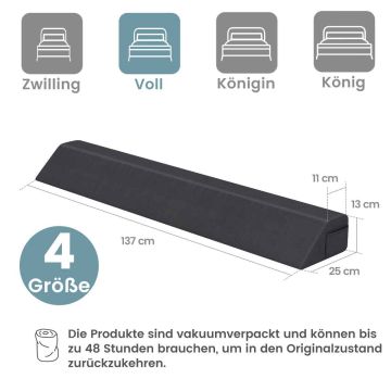 Trapetsikujuline padi, 2 küljetaskut