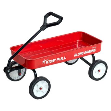 Laste veetav käru VEVOR TC4241A, Punane, 101 × 48 × 36 cm