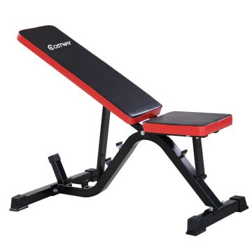 Training bench, inclined, 6 levels, 115.1 × 59.9 × 127.0 cm