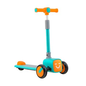 Three-wheeled children's scooter, foldable, 82.55 × 76.2 × 31.75 cm
