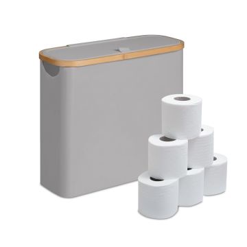 Tualettpaberihoidik Relaxdays, 12 rulli, 43 × 38 × 17 cm