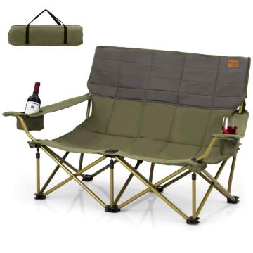 Tourist chair, 2 cup holders, 149.86 × 80.01 × 69.85 cm