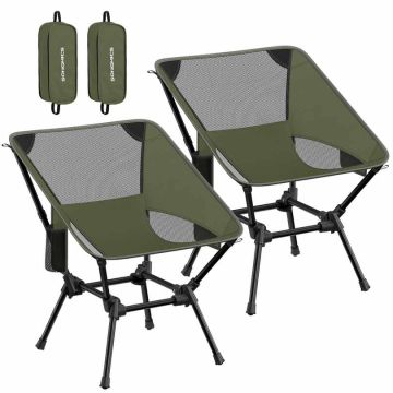 SONGMICS Camping Chair, 56 × 69 × 48 cm