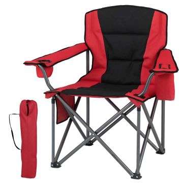 Camping chair, with cooler bag, 97.5 × 63 × 99 cm