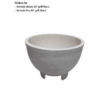 Tulekolle TunaBone Firebox for Kamado 23/24"