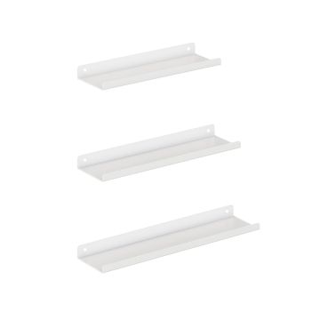 3 seinariiuli komplekt, valge