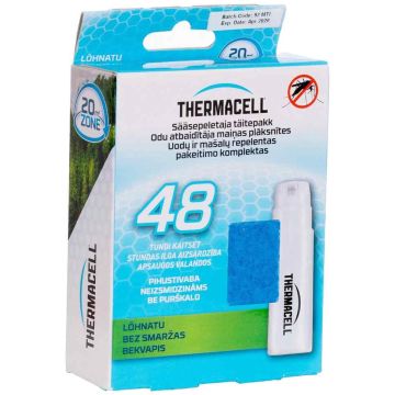 Sääsetõrjevahendi täited ThermaCell, 48 tundi