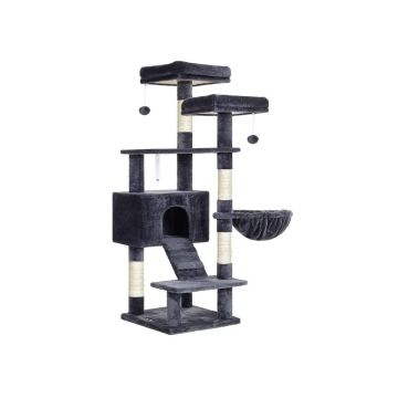 Kraapimispost 142 cm, tumehall