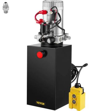 Ühetoimeline hüdropump 9,5 L 12V haagise remondiks