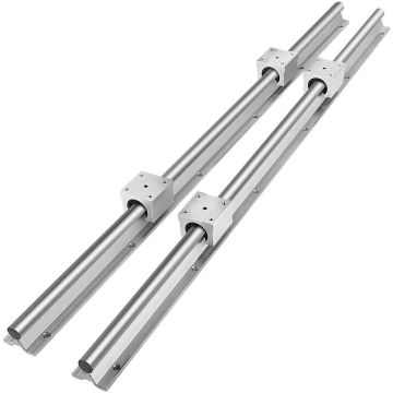 Lineaarrööp 2x SBR16 600 mm koos 4 SBR16UU plokiga automaatmasinatele