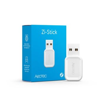 USB-juhtseade AEOTEC Zi-Stick, Zigbee, Valge, 18 × 37 × 9 mm