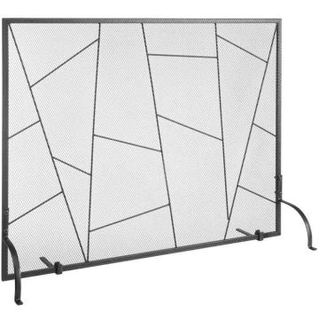 Kaminarest, raud, 906x720 mm, sädemekaitsega