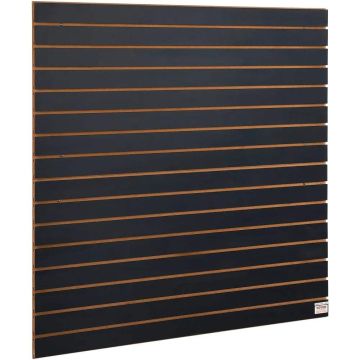 Garaaži seinatalad, 24x48 tolli, 2 tk, mustad