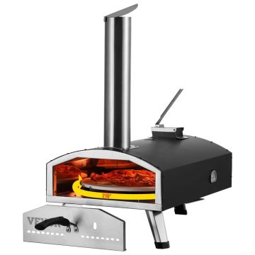 Kaasaskantav 30,5 cm metallist pitsaahi telkimiseks