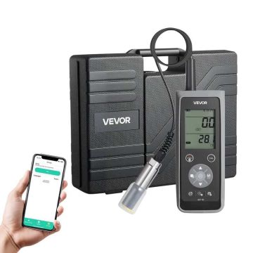 Портативный измеритель растворенного кислорода 0–50 мг/л с Bluetooth и USB.