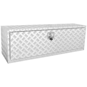 Alumiiniumist teemantplaadiga veekindel veoauto hoiukast 1219x430x460 mm