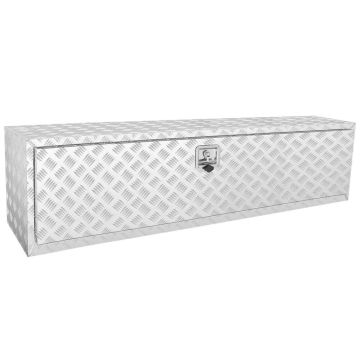 Alumiiniumist teemantplaadiga veekindel veoauto tööriistakast 152,4x43,2x45,7 cm