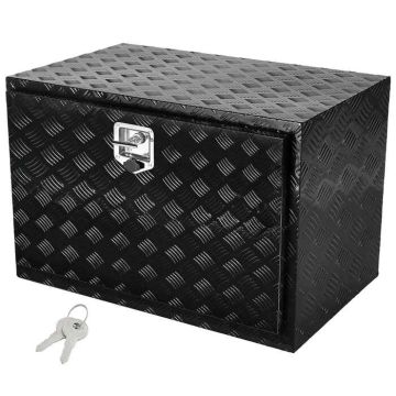 Водонепроницаемый ящик для инструментов из алюминиевого рифленого листа для грузовика, 48" x 24" x 24"
