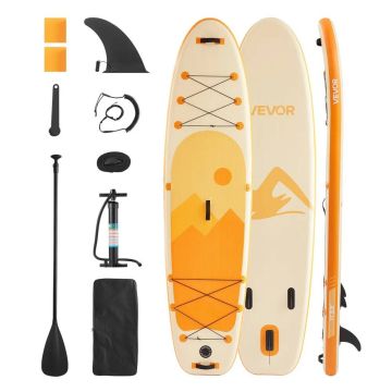 Täispuhutav SUP-laud 3,35 m x 84 cm koos lisatarvikutega, kerge