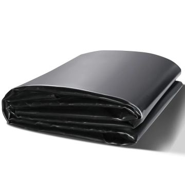 Прудовая пленка из EPDM, 4,6 х 6 м, 1,14 мм, черная, гибкая.