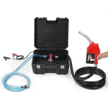 Kaasaskantav 12V diiselmootoriga ülekandepump, 38 l/min, 186W