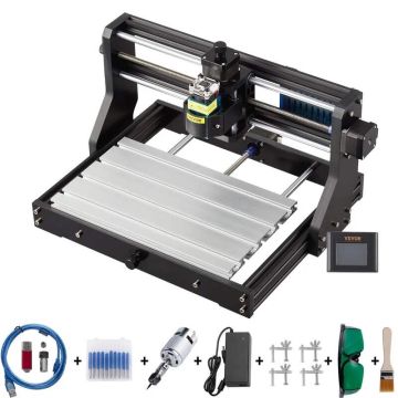 CNC 3018 pro 2500MW lasergraveerimis- ja freespink, 300×180×40 mm