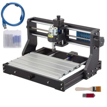 CNC 3018 pro mini 3-teljeline graveerimismasin 300 × 180 × 45 mm GRBL juhtimine