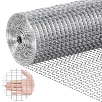 Metallist kuumtsingitud traatvõrk, 1/2", 24" x 25 jalga, kana- ja küülikupiire