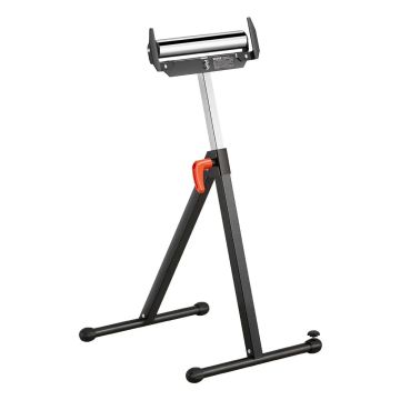 Rullalus poleeritud terasest rullikutega, reguleeritav kõrgus 69-109 cm, kandevõime 113 kg