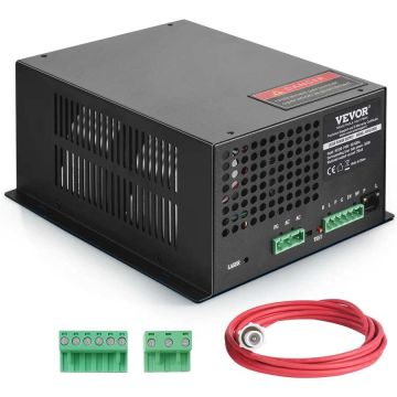 CO2 laseri toiteplokk, 100 W, kaitse ja jahutusega